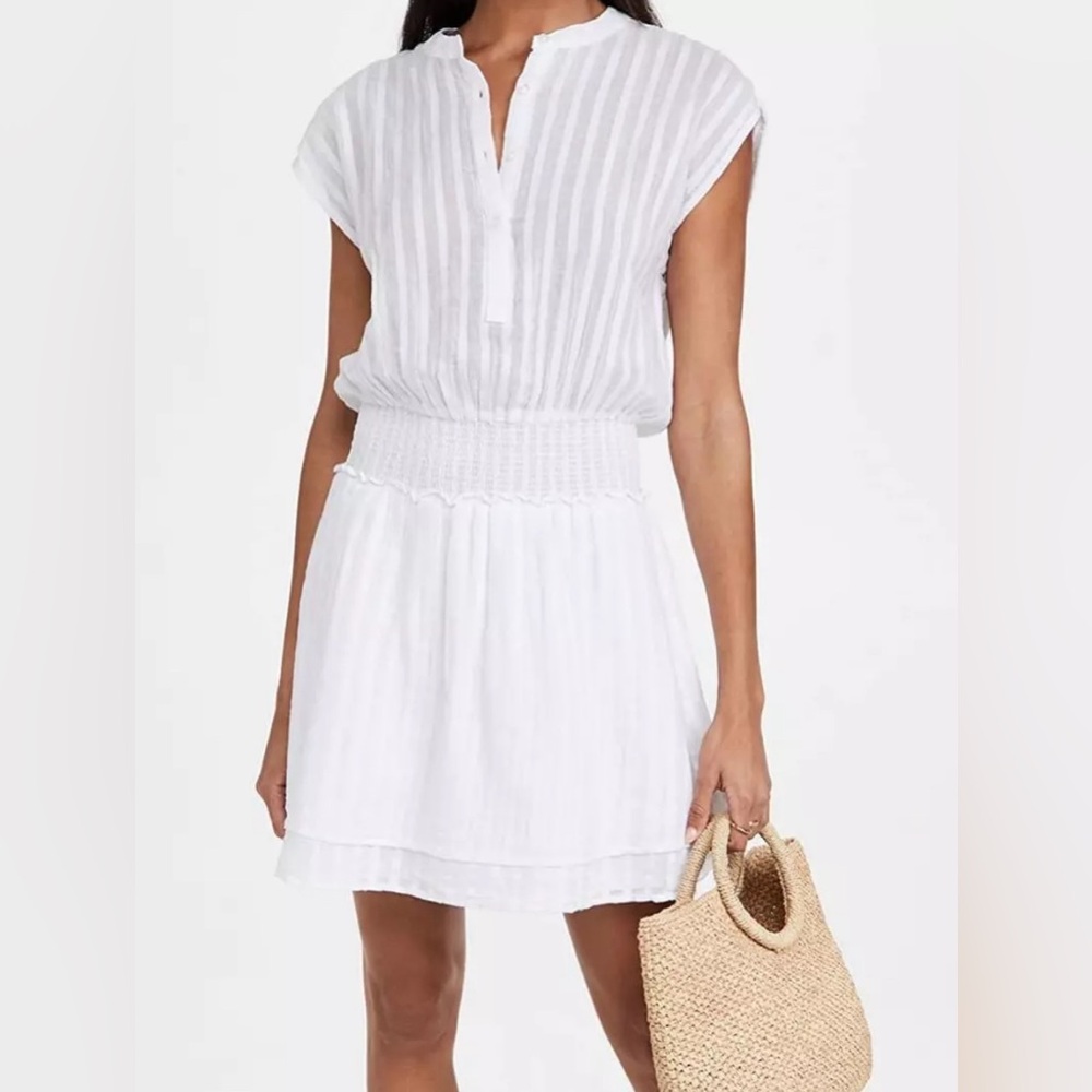 NWT Rails Angelina Shadows Dress in White size Small
